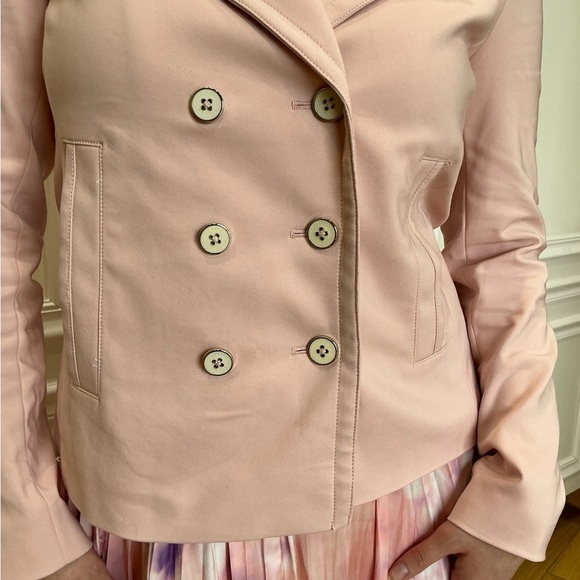 Tommy Hilfiger Pink Double-Breasted Blazer - Picture 1 of 2
